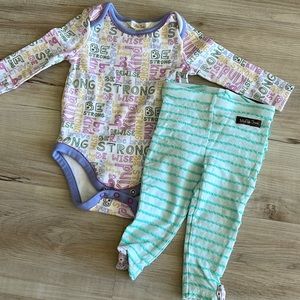 Matilda Jane onesie and leggings